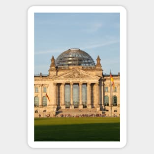 Reichstag building, Berlin, Germany, Europe Sticker